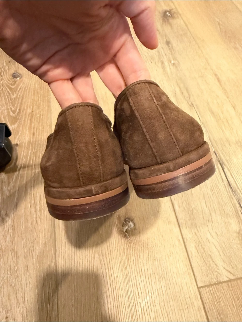 Vince Camuto suede uppers